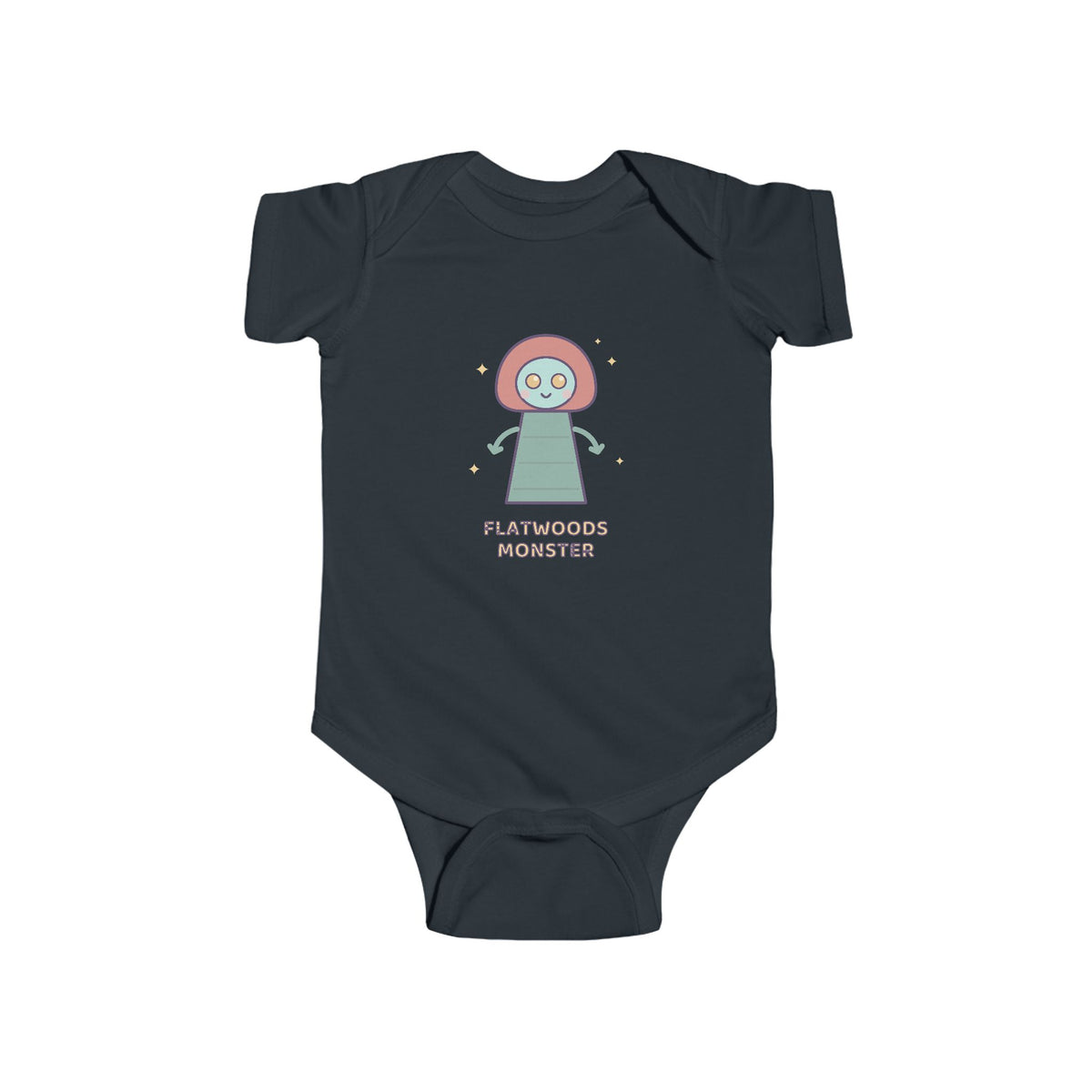 Flatwoods Monster Baby Bodysuit - Cute Flatwoods Monster Infant Onesie