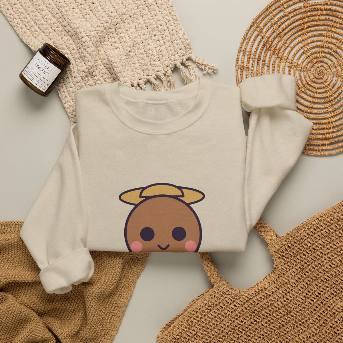 Cute Alux Unisex Graphic Pullover Sweatshirt