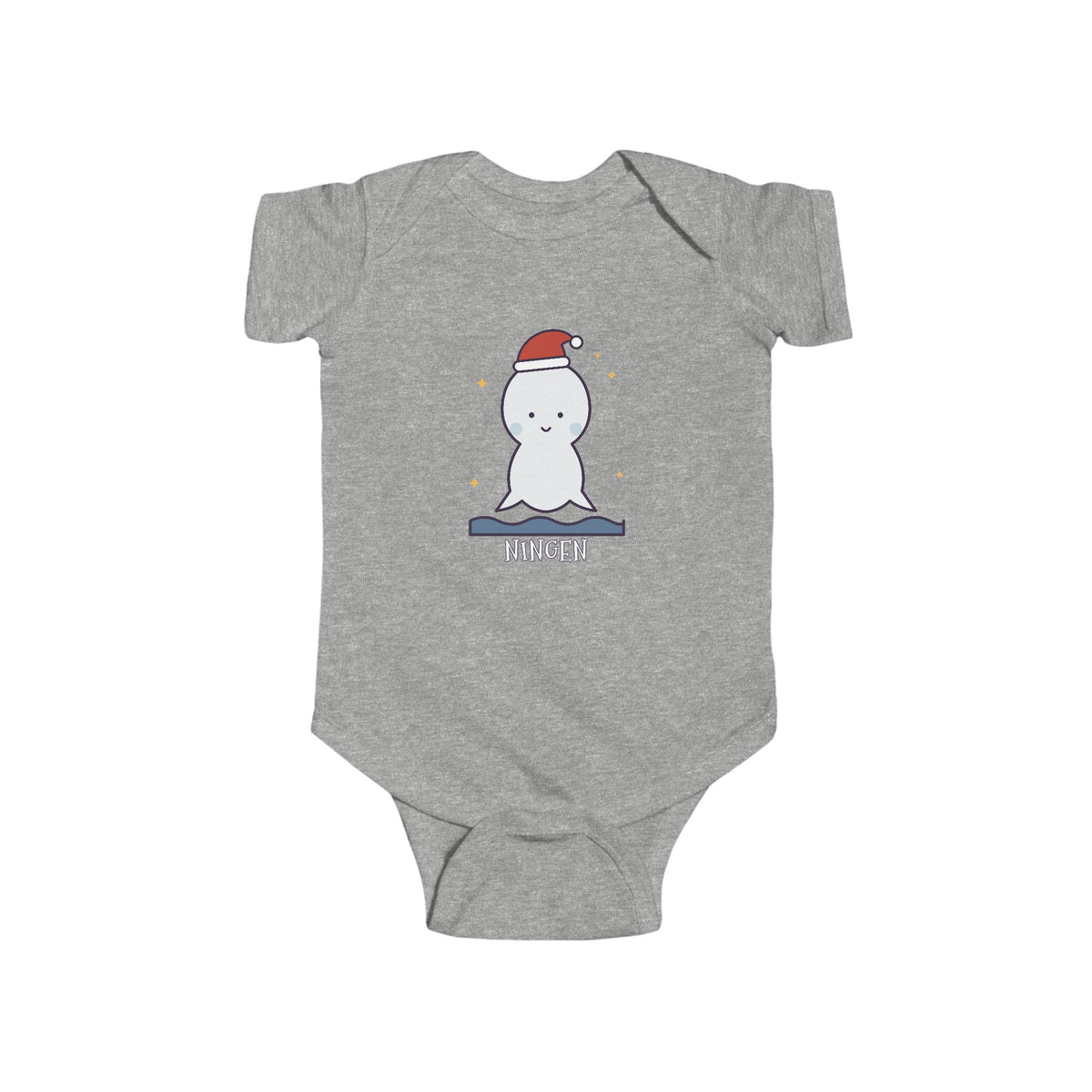 Ningen Christmas Baby Bodysuit - Cute Santa Ningen Infant Onesie