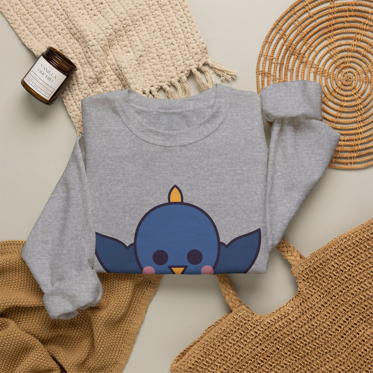 Cute Thunderbird Unisex Graphic Pullover Sweatshirt