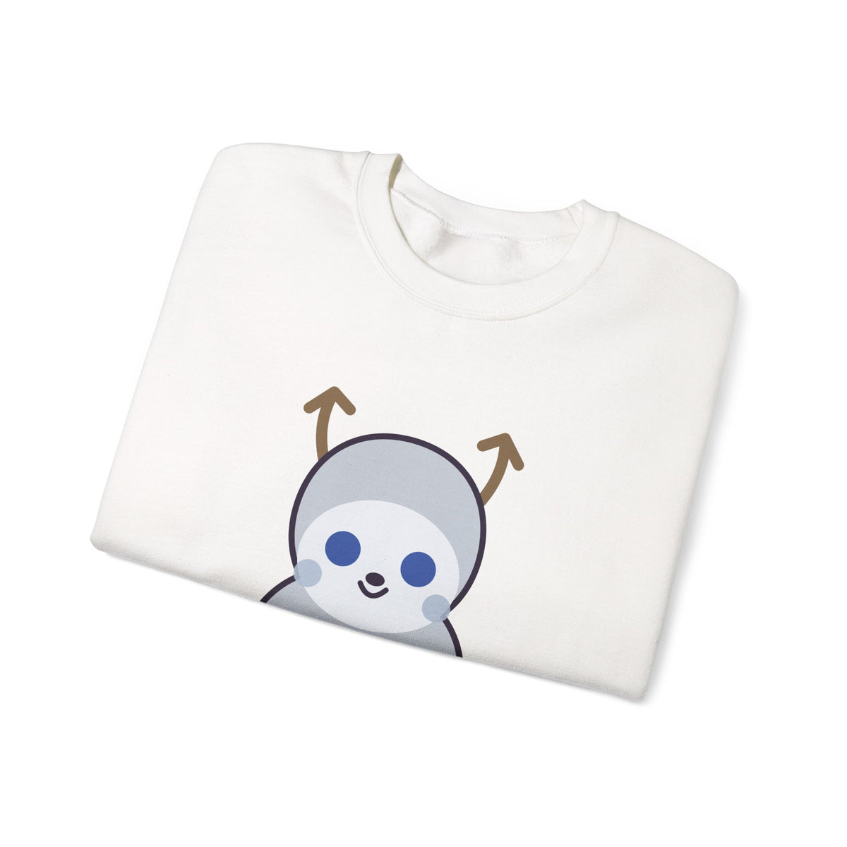 Cute Wendigo Unisex Graphic Pullover Sweatshirt