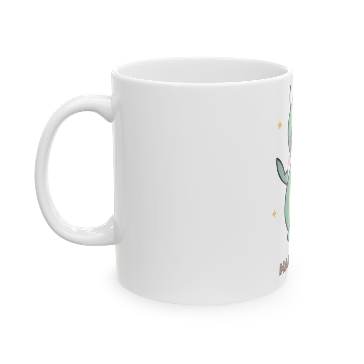 MANTIS MAN Cute Cryptid Ceramic Mug