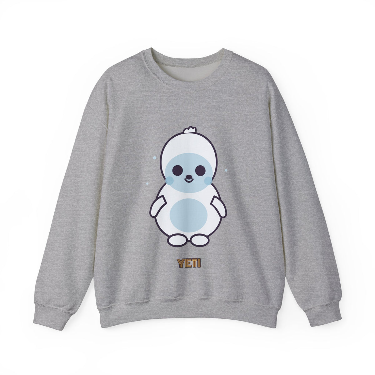 Cute Yeti Unisex Graphic Pullover Sweatshirt