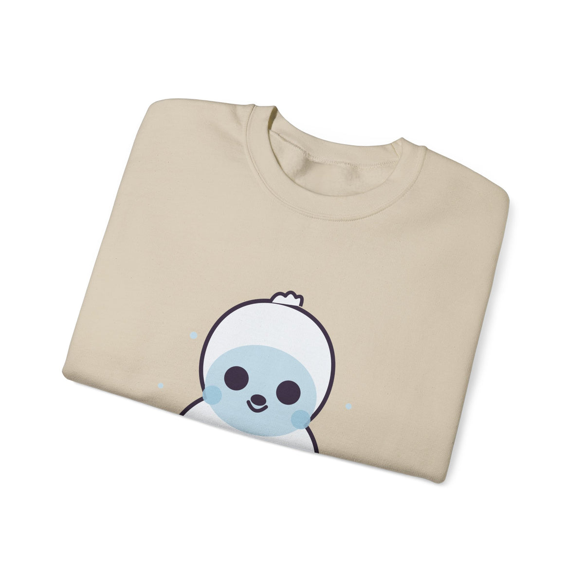 Cute Yeti Unisex Graphic Pullover Sweatshirt