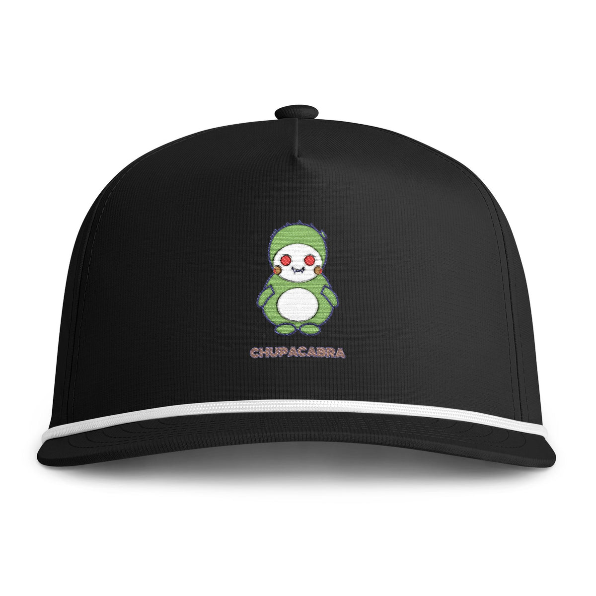 Cute Chupacabra Embroidered Baseball Hat — Sunwashed Rope Cap