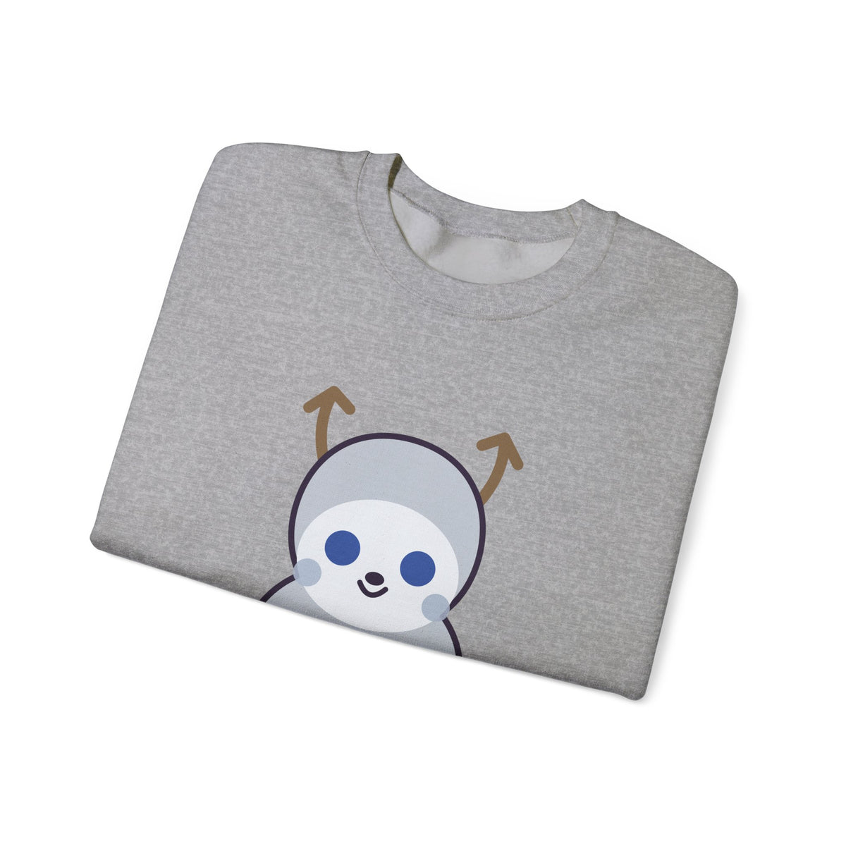 Cute Wendigo Unisex Graphic Pullover Sweatshirt
