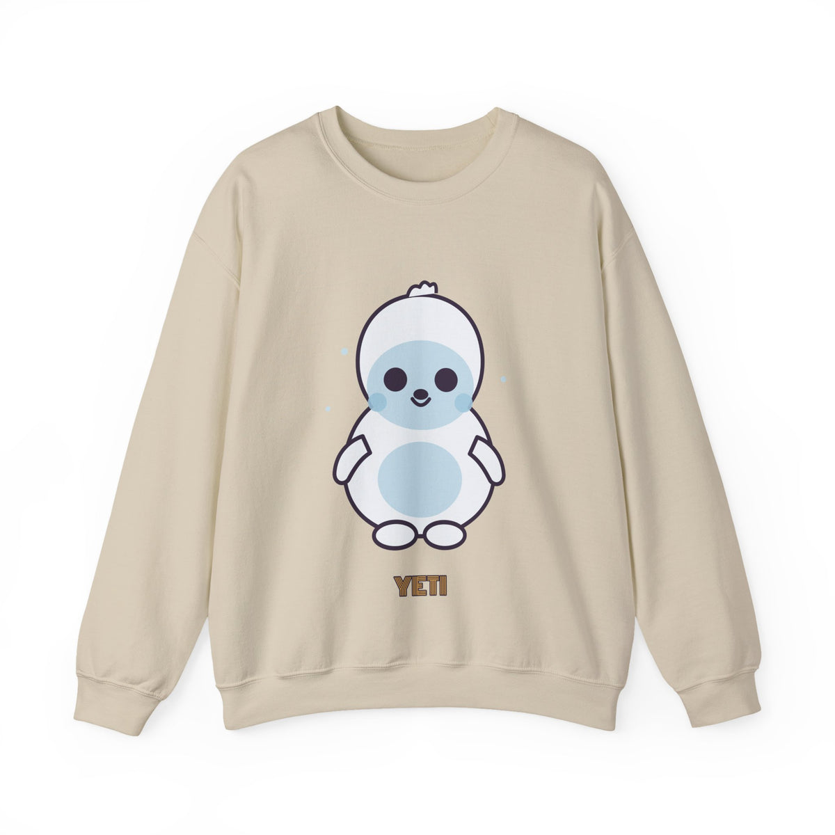 Cute Yeti Unisex Graphic Pullover Sweatshirt