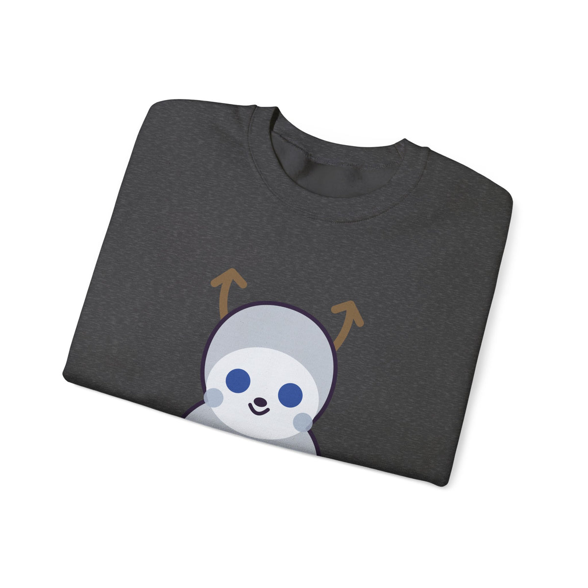 Cute Wendigo Unisex Graphic Pullover Sweatshirt