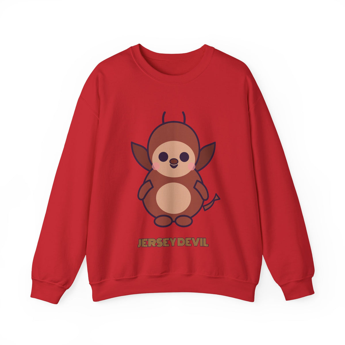 Cute Jersey Devil Unisex Graphic Pullover Sweatshirt