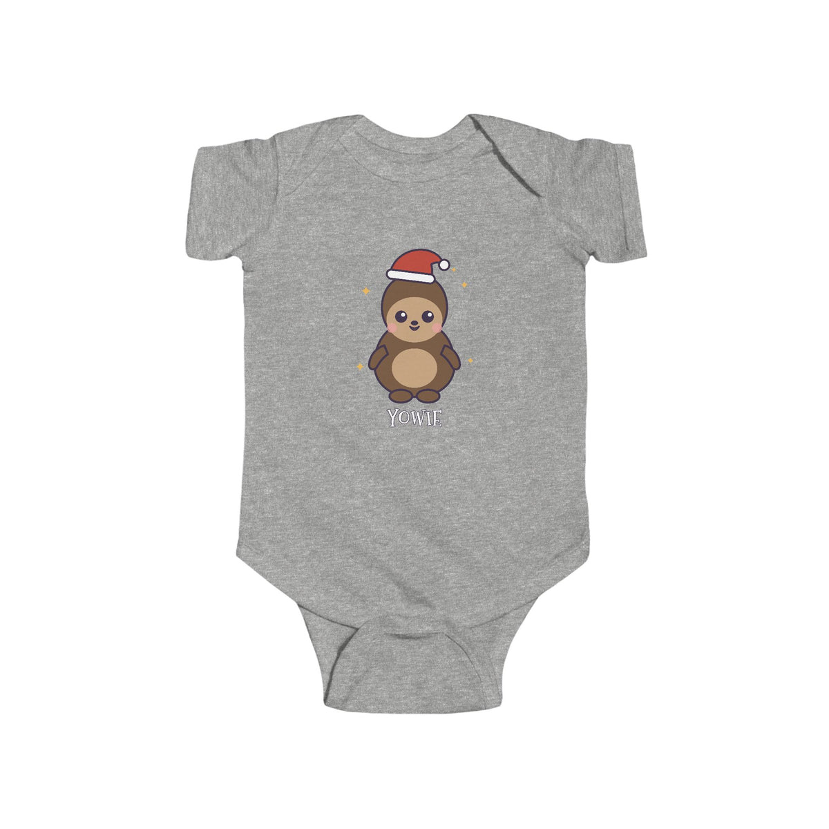 Yowie Christmas Baby Bodysuit - Cute Santa Yowie Infant Onesie