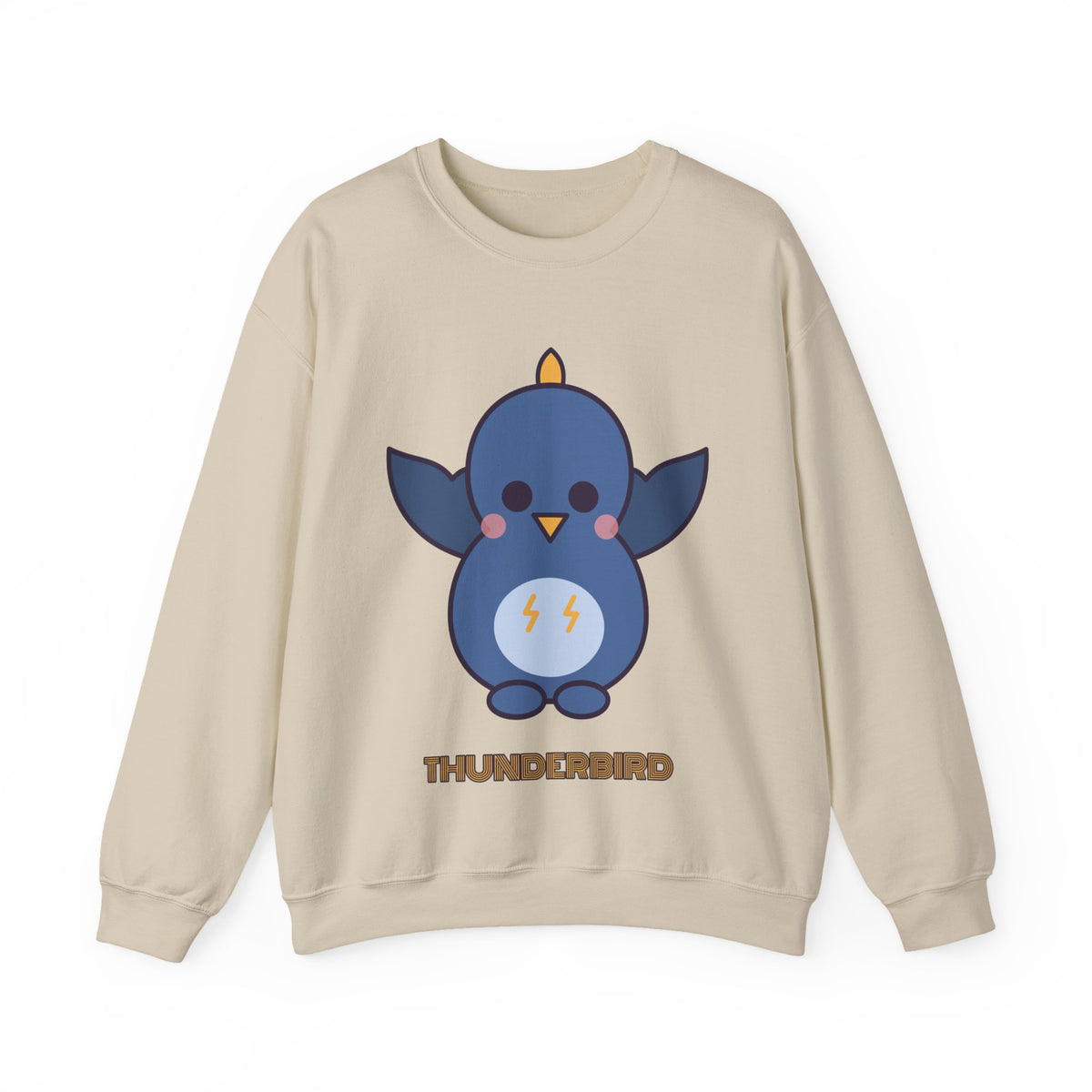 Cute Thunderbird Unisex Graphic Pullover Sweatshirt