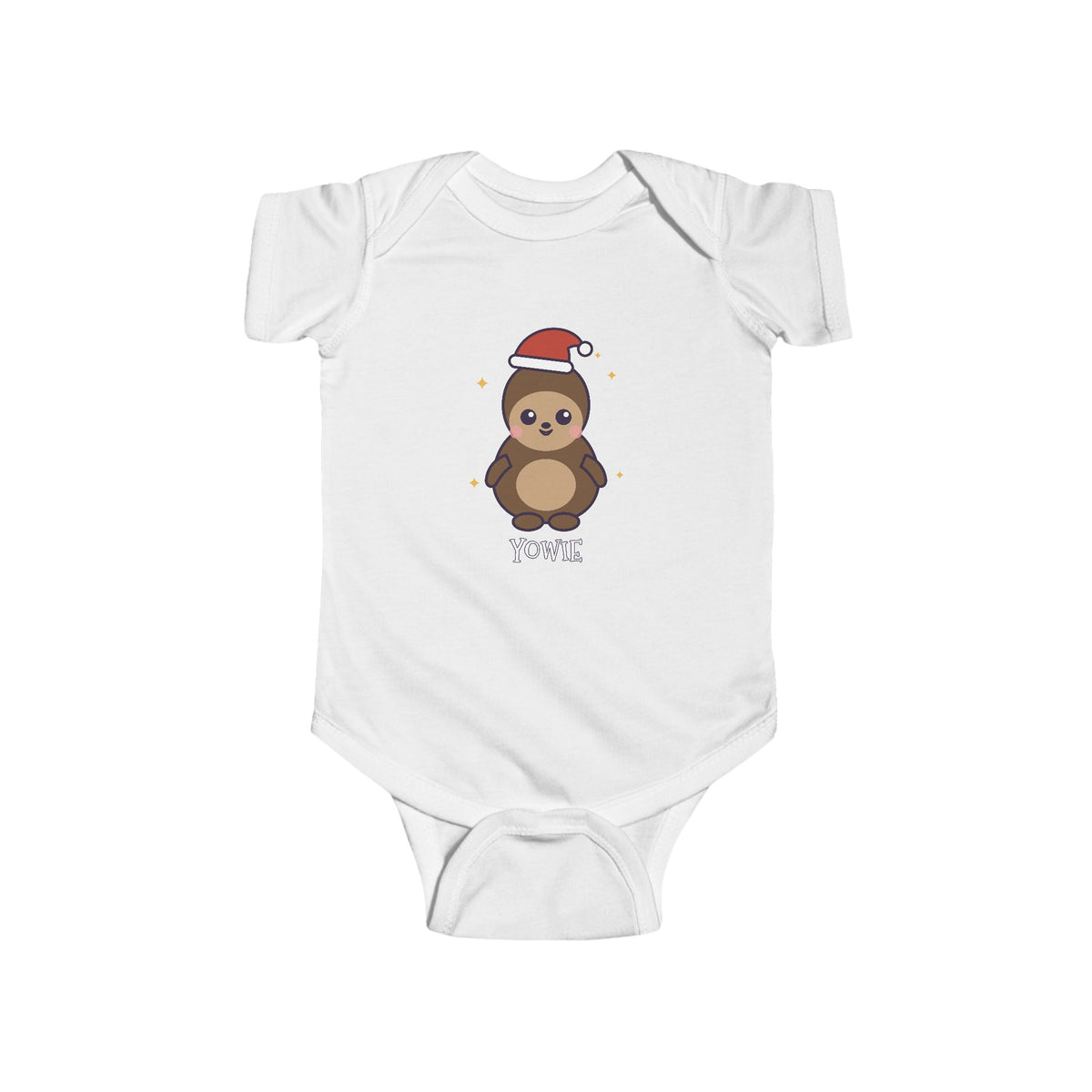 Yowie Christmas Baby Bodysuit - Cute Santa Yowie Infant Onesie