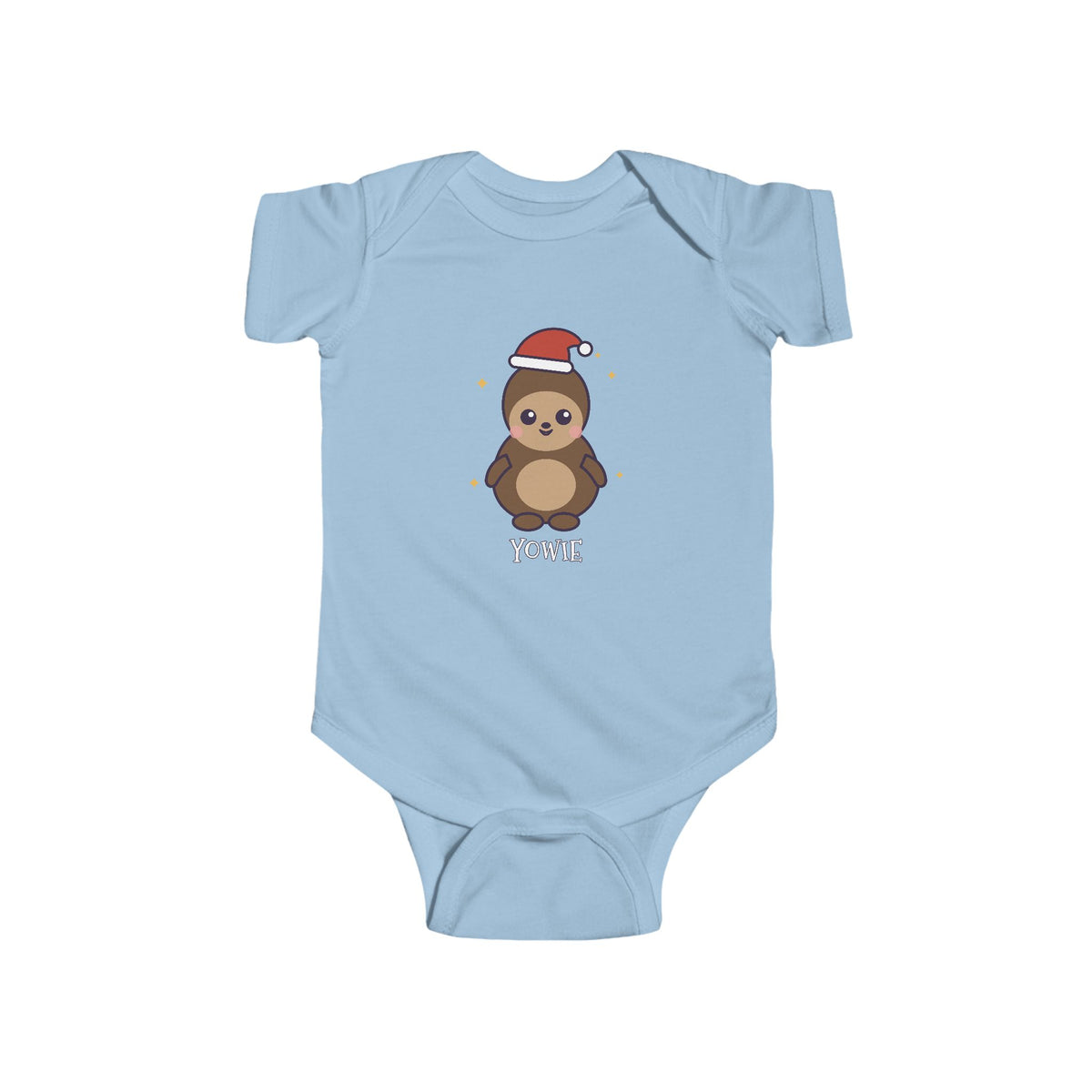 Yowie Christmas Baby Bodysuit - Cute Santa Yowie Infant Onesie