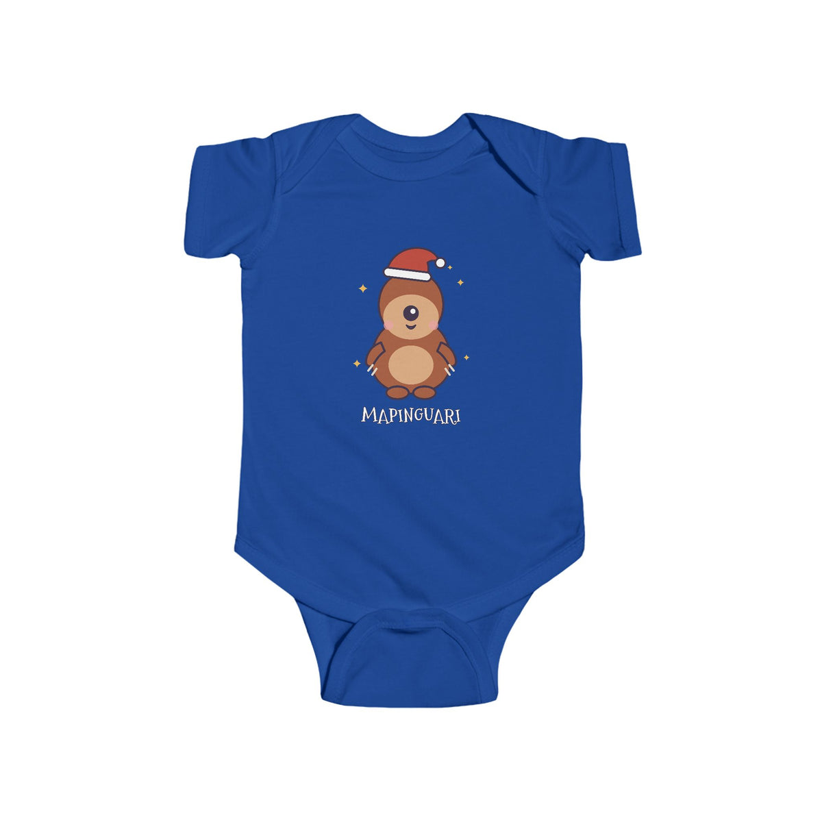 Mapinguari Christmas Baby Bodysuit - Cute Santa Mapinguari Infant Onesie