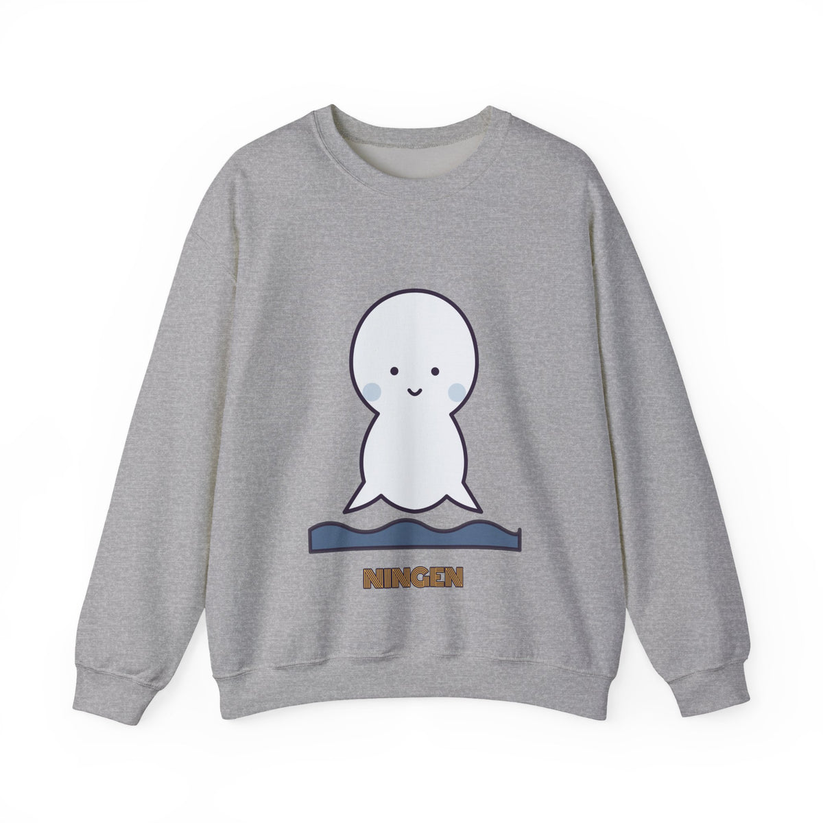 Cute Ningen Unisex Graphic Pullover Sweatshirt