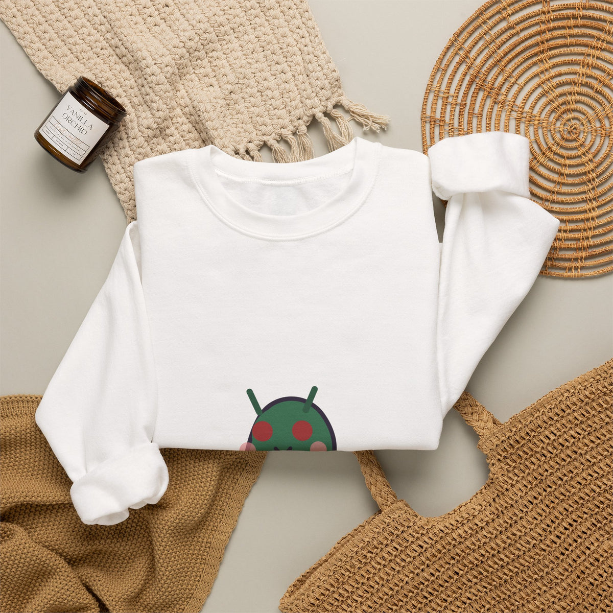 Cute Mamlambo Unisex Graphic Pullover Sweatshirt