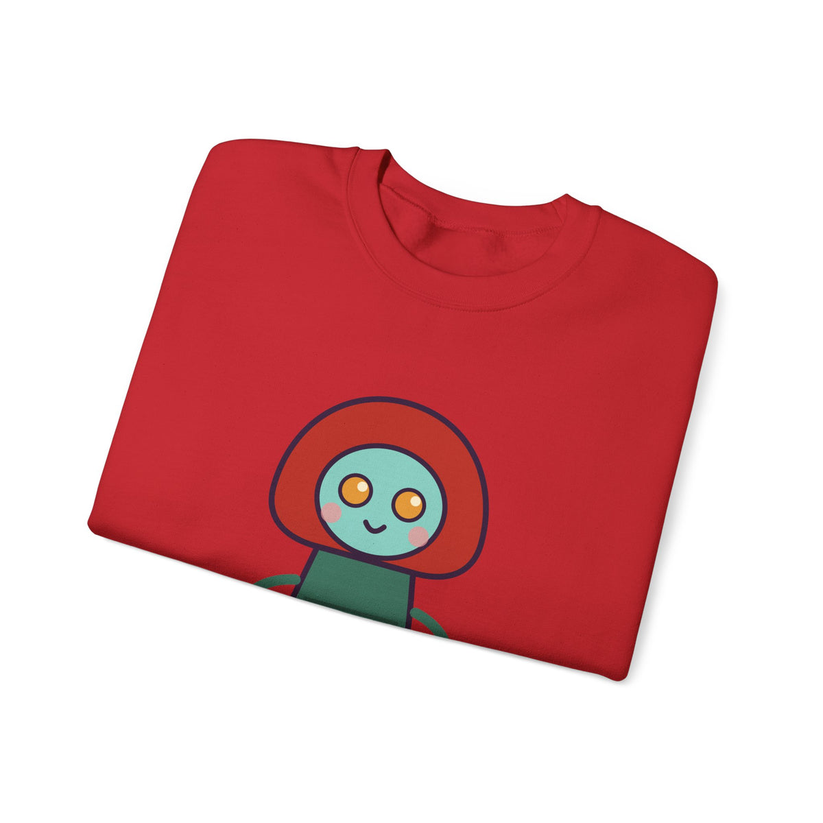 Cute Flatwoods Monster Unisex Graphic Pullover Sweatshirt