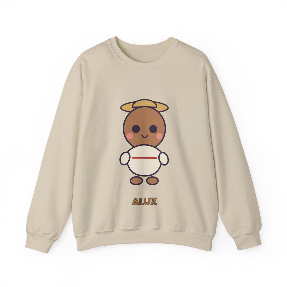 Cute Alux Unisex Graphic Pullover Sweatshirt