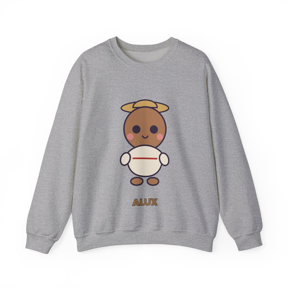 Cute Alux Unisex Graphic Pullover Sweatshirt