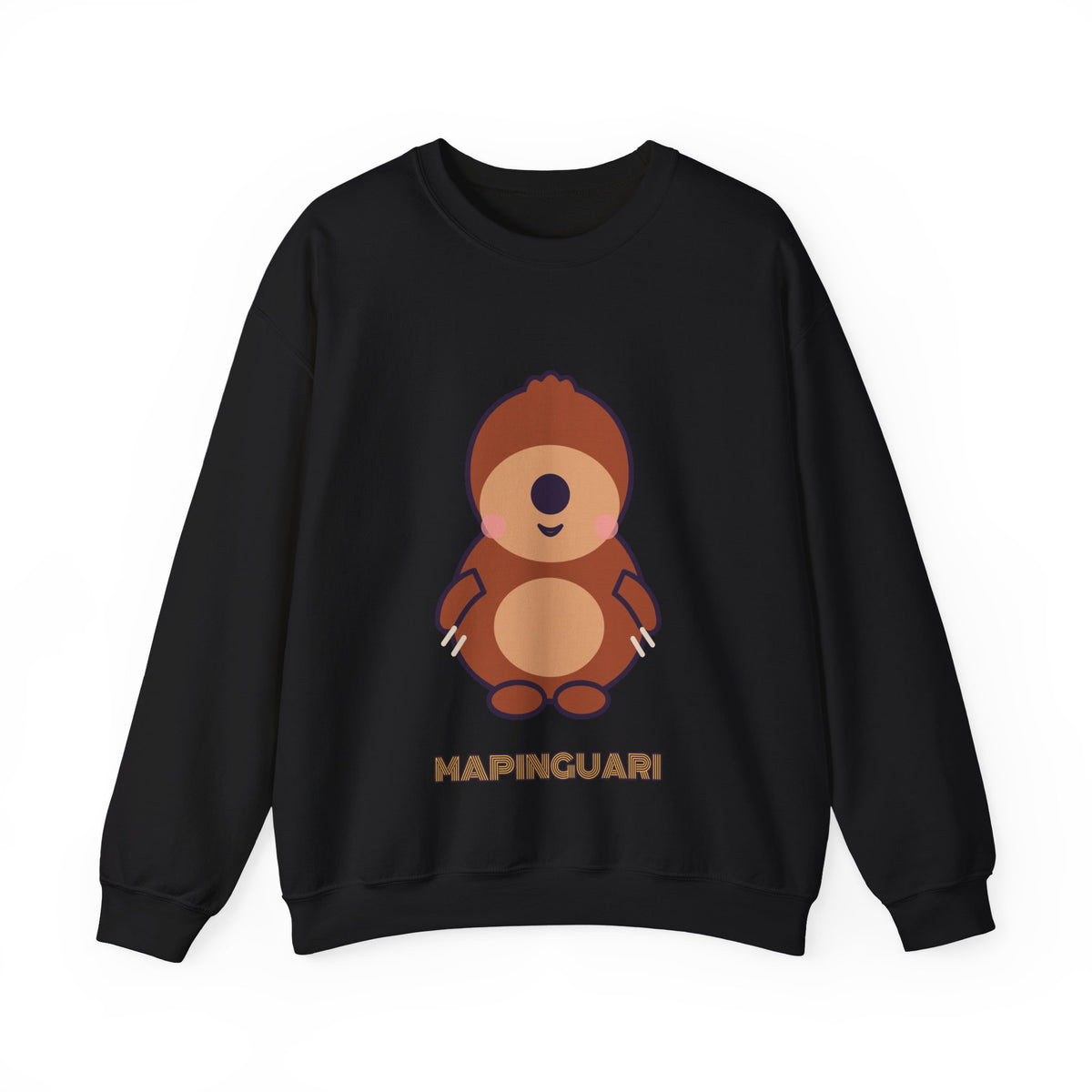 Cute Mapinguari Unisex Graphic Pullover Sweatshirt