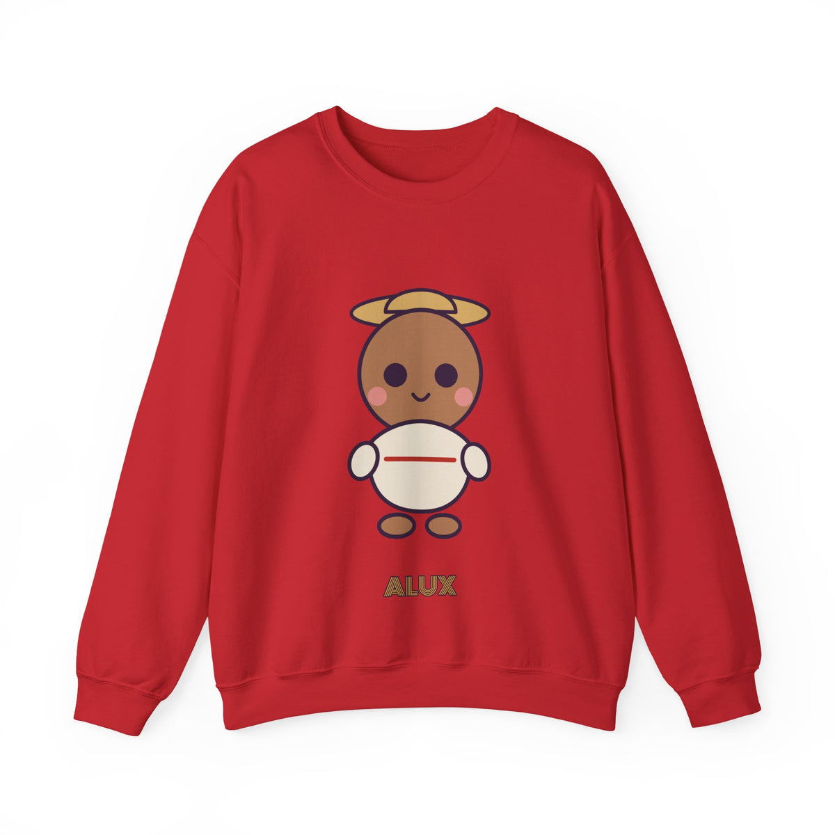 Cute Alux Unisex Graphic Pullover Sweatshirt