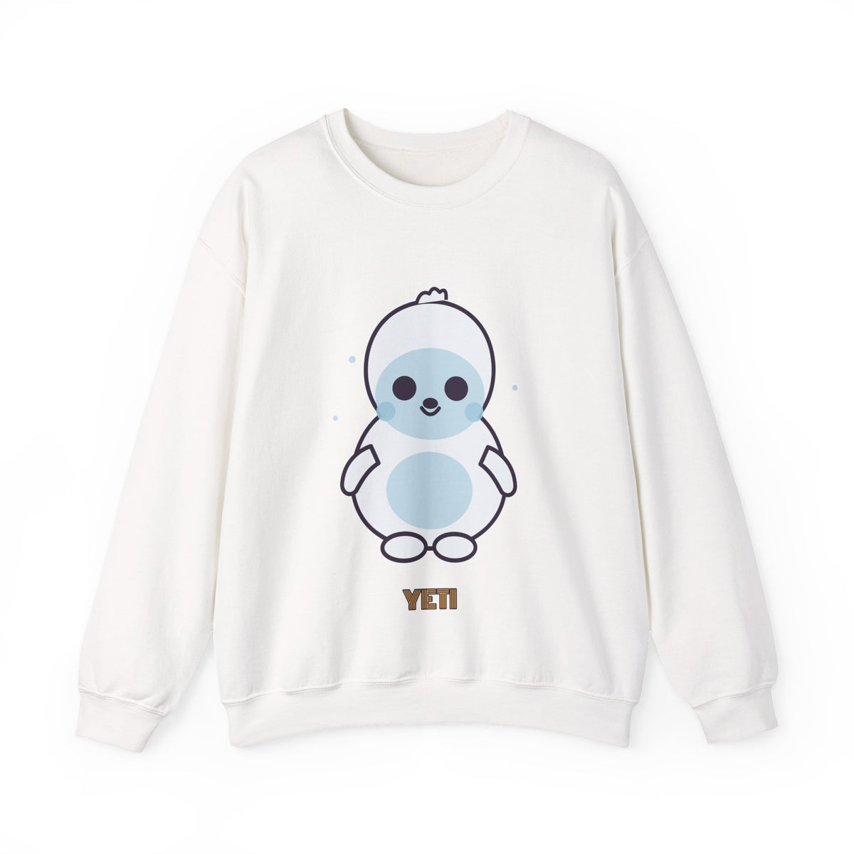 Cute Yeti Unisex Graphic Pullover Sweatshirt