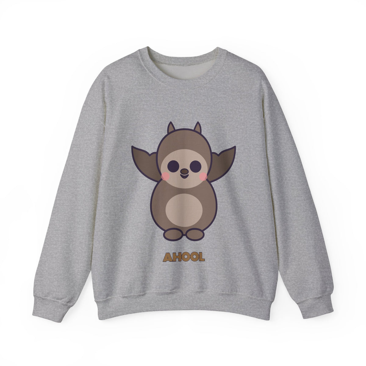 Cute Ahool Unisex Graphic Pullover Sweatshirt
