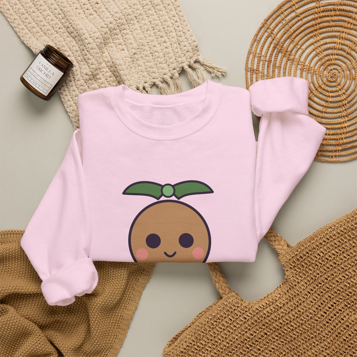 Cute Chaneque Unisex Graphic Pullover Sweatshirt