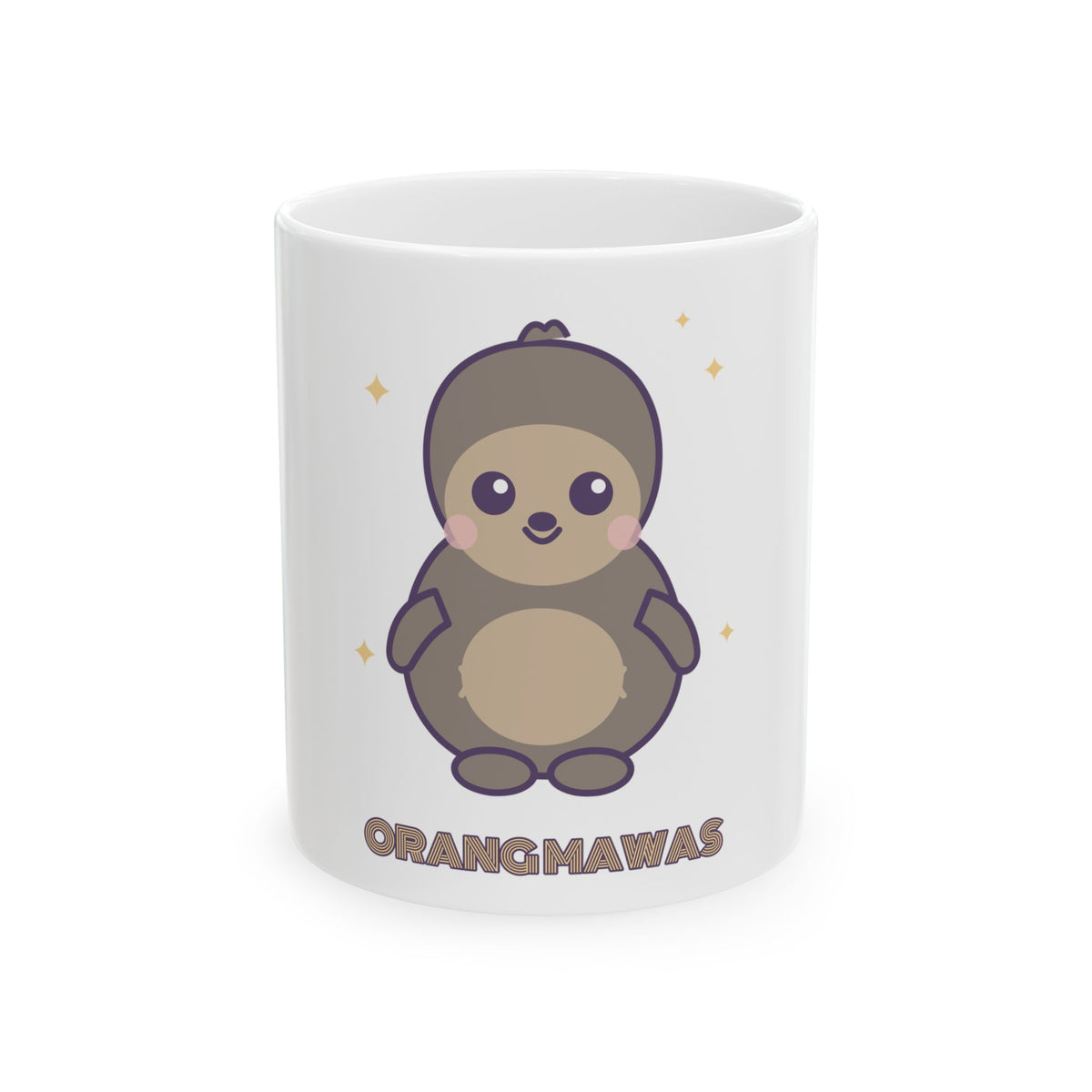 ORANG MAWAS Cute Cryptid Ceramic Mug