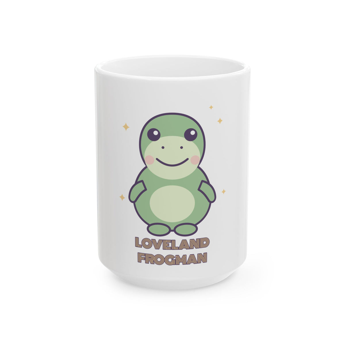 LOVELAND FROGMAN Cute Cryptid Ceramic Mug