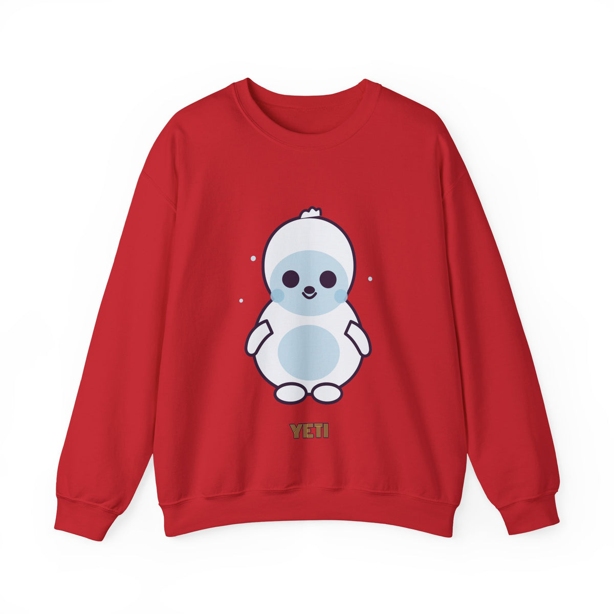 Cute Yeti Unisex Graphic Pullover Sweatshirt