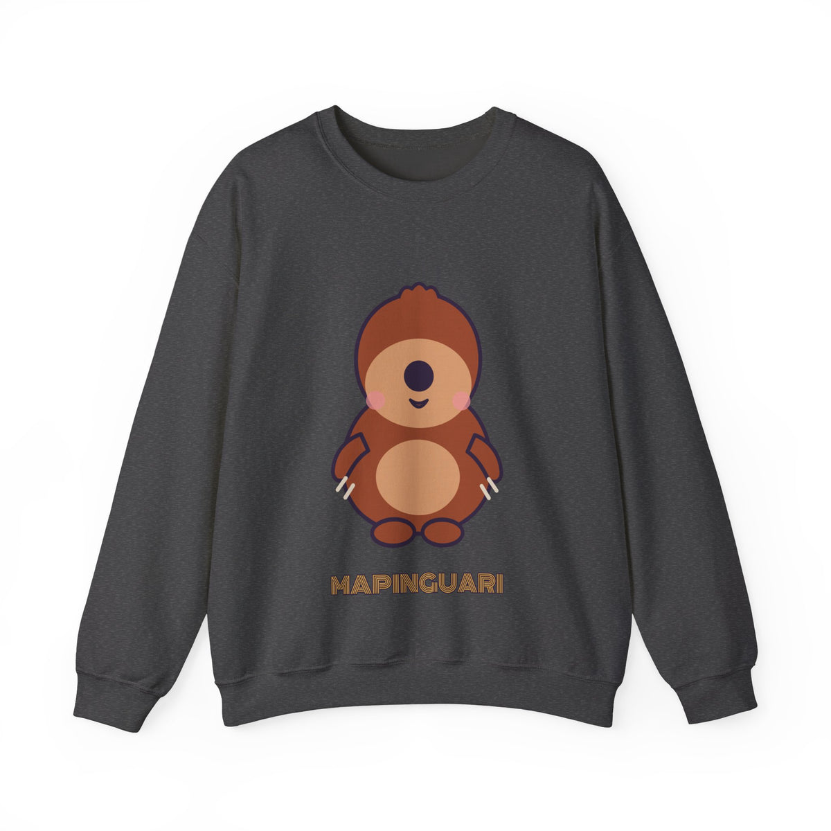 Cute Mapinguari Unisex Graphic Pullover Sweatshirt