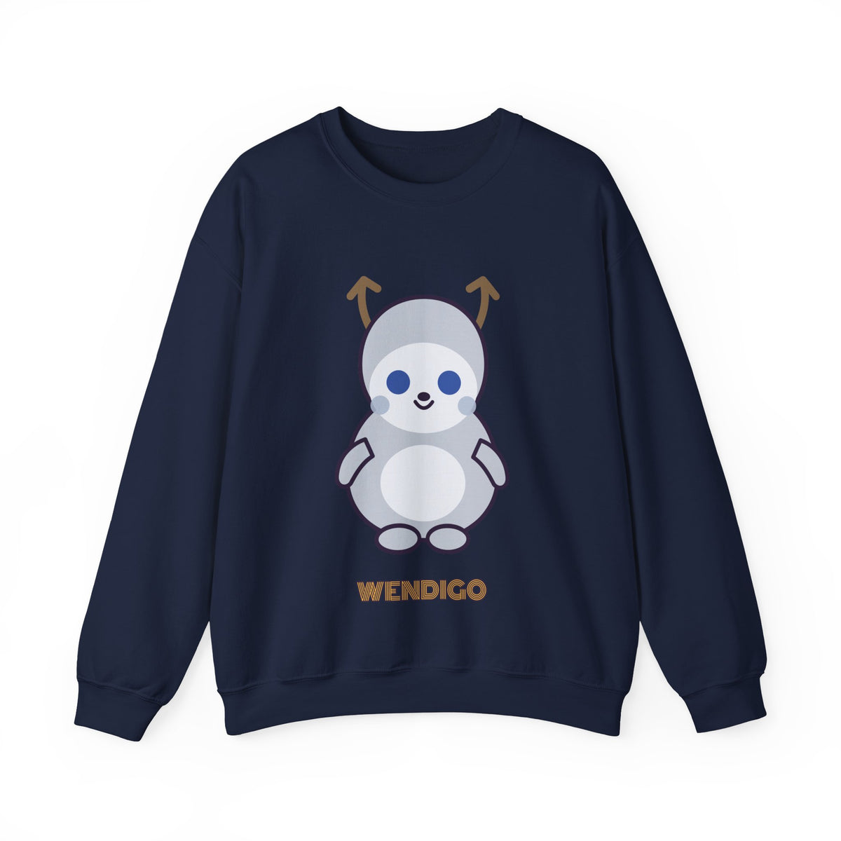 Cute Wendigo Unisex Graphic Pullover Sweatshirt
