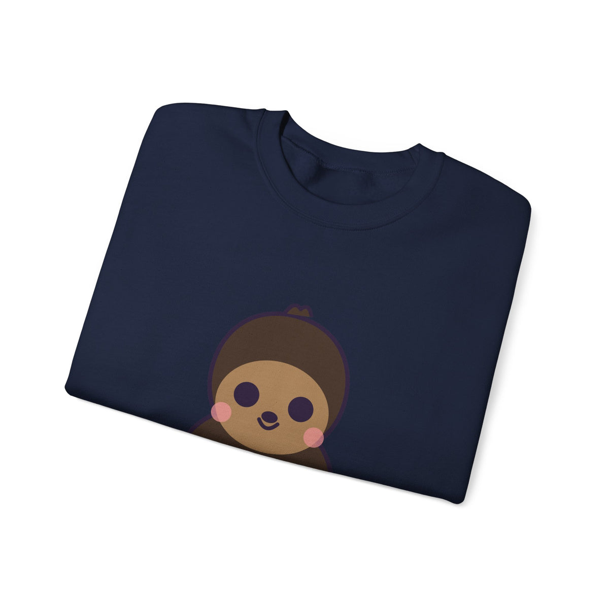Cute Orang Mawas Unisex Graphic Pullover Sweatshirt