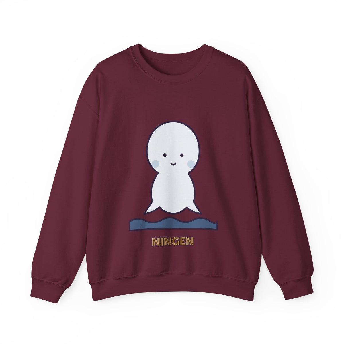 Cute Ningen Unisex Graphic Pullover Sweatshirt