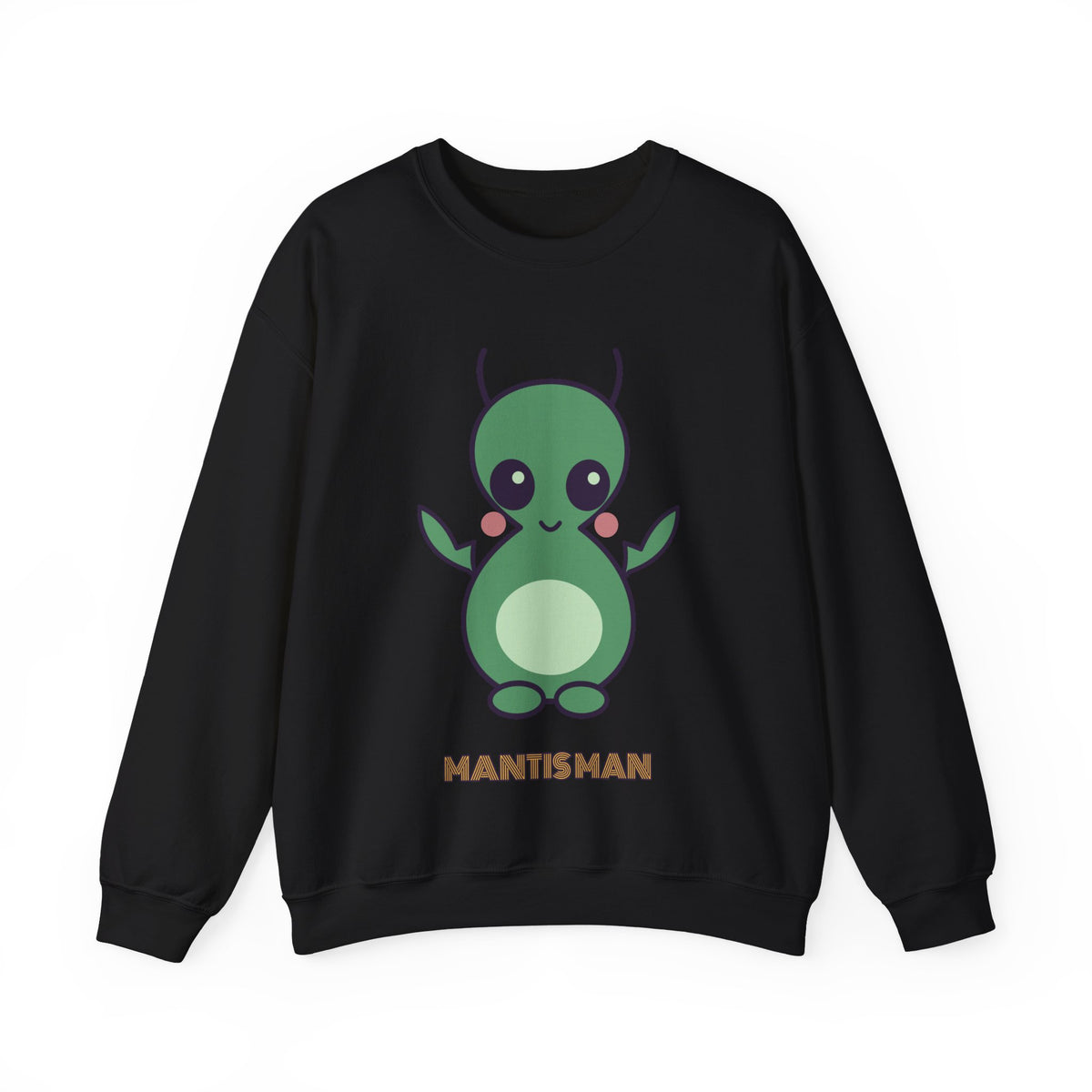 Cute Mantis Man Unisex Graphic Pullover Sweatshirt