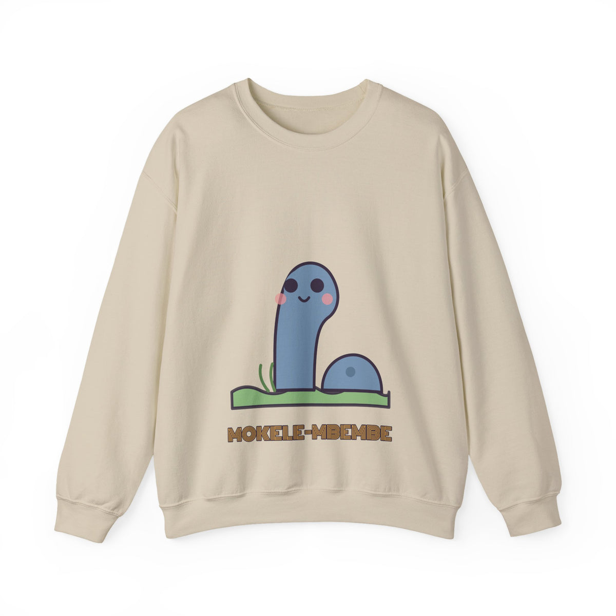 Cute Mokele Mbembe Unisex Graphic Pullover Sweatshirt