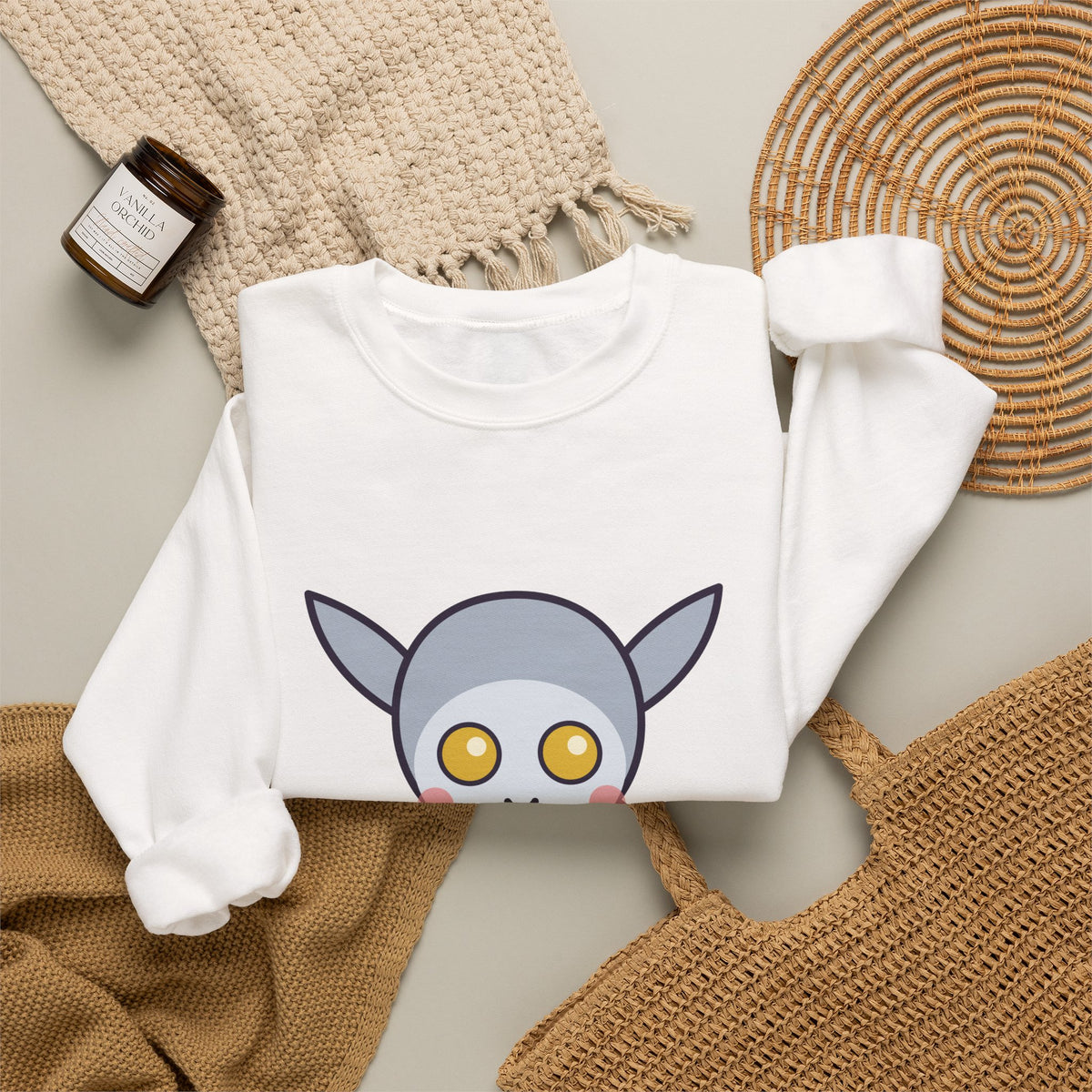 Cute Hopkinsville Goblin Unisex Graphic Pullover Sweatshirt
