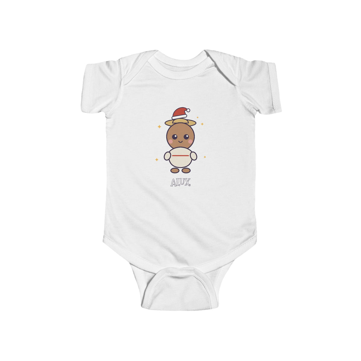 Alux Christmas Baby Bodysuit - Cute Santa Alux Infant Onesie
