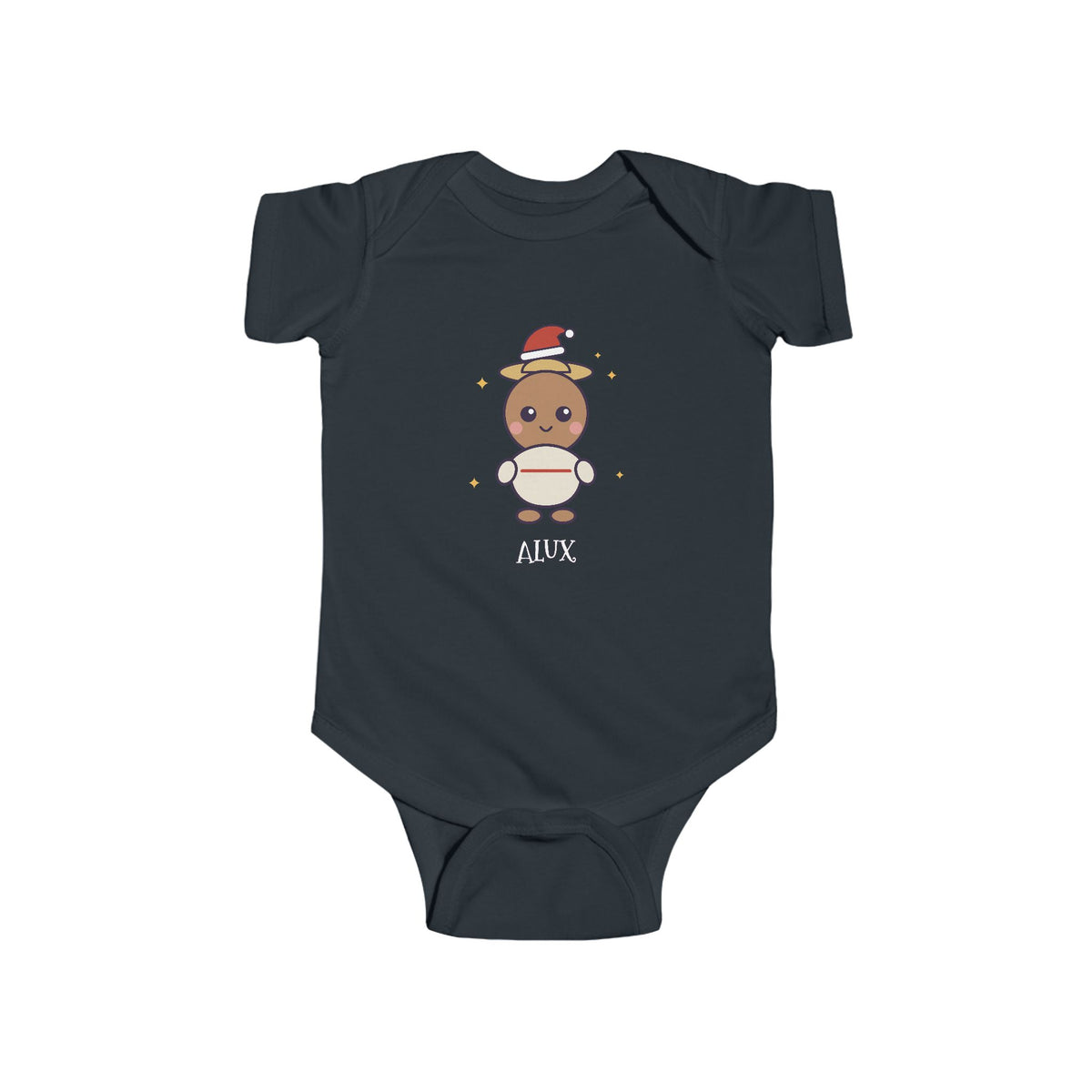 Alux Christmas Baby Bodysuit - Cute Santa Alux Infant Onesie