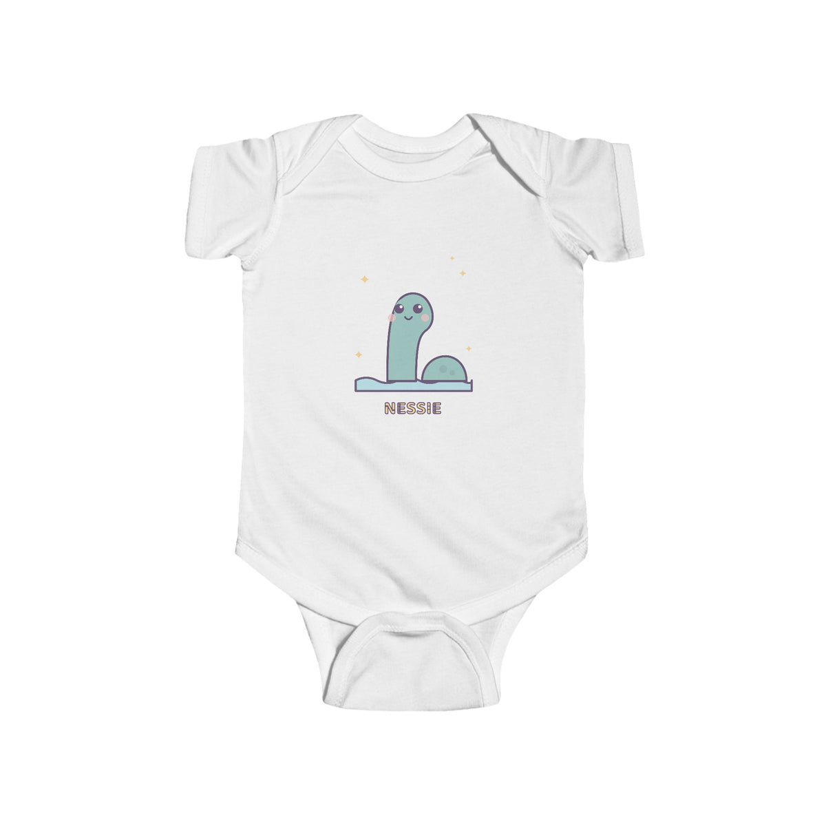 Nessie Baby Bodysuit - Cute Nessie Infant Onesie