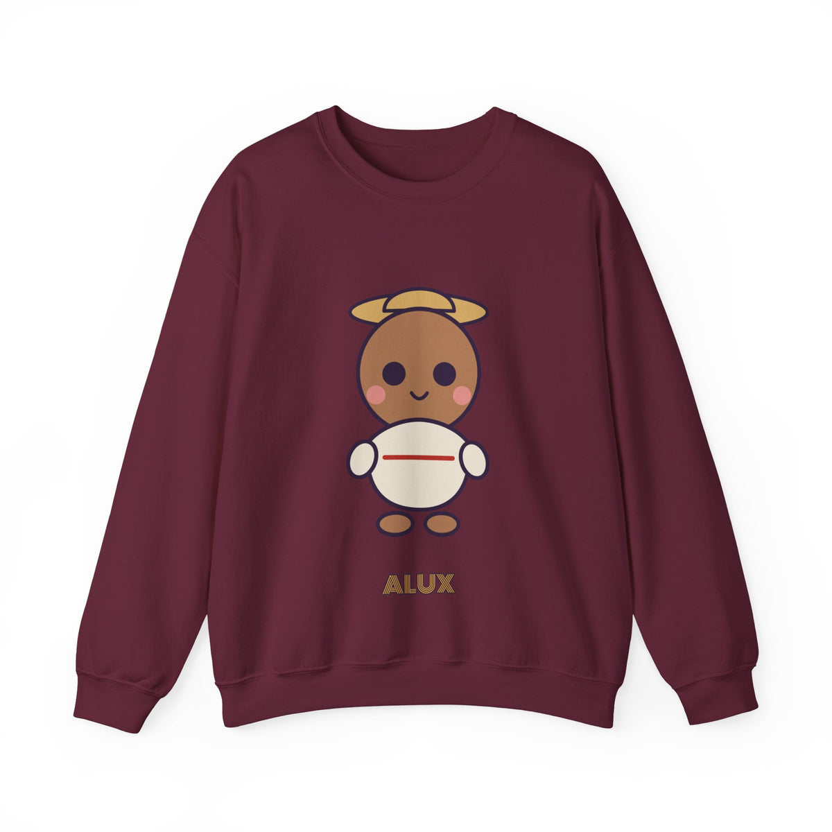 Cute Alux Unisex Graphic Pullover Sweatshirt
