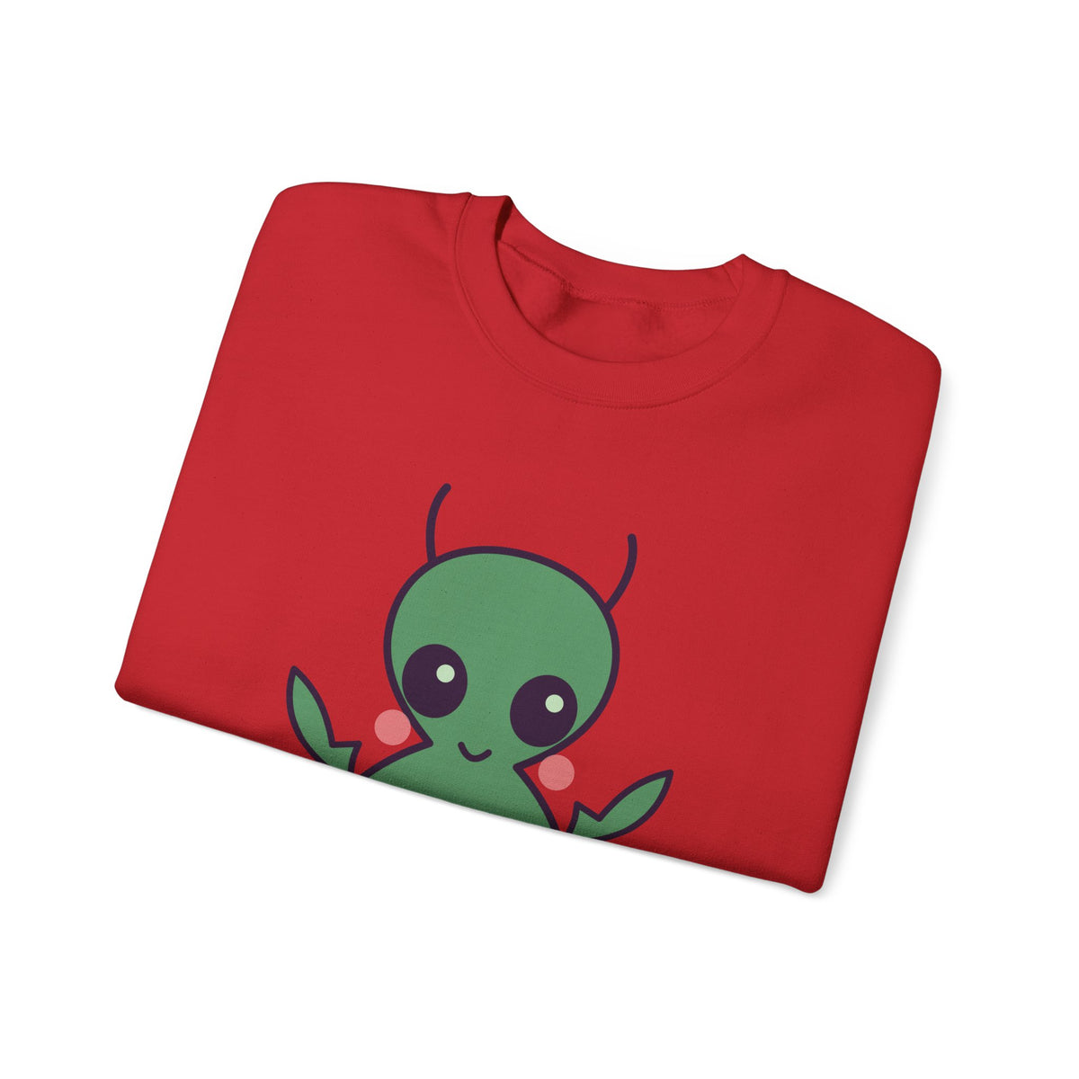 Cute Mantis Man Unisex Graphic Pullover Sweatshirt