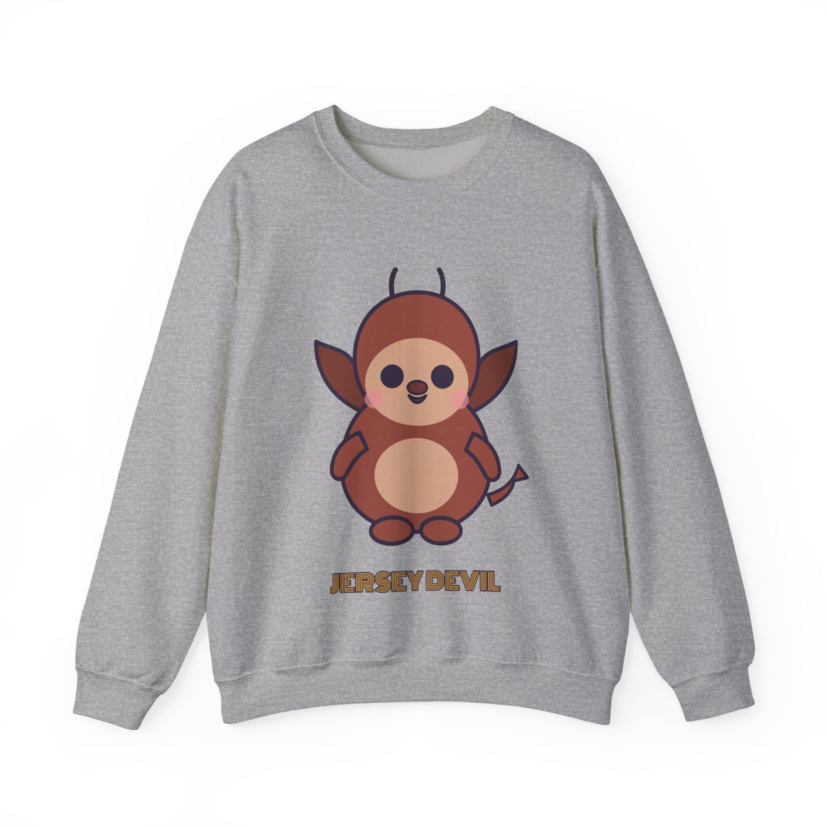 Cute Jersey Devil Unisex Graphic Pullover Sweatshirt