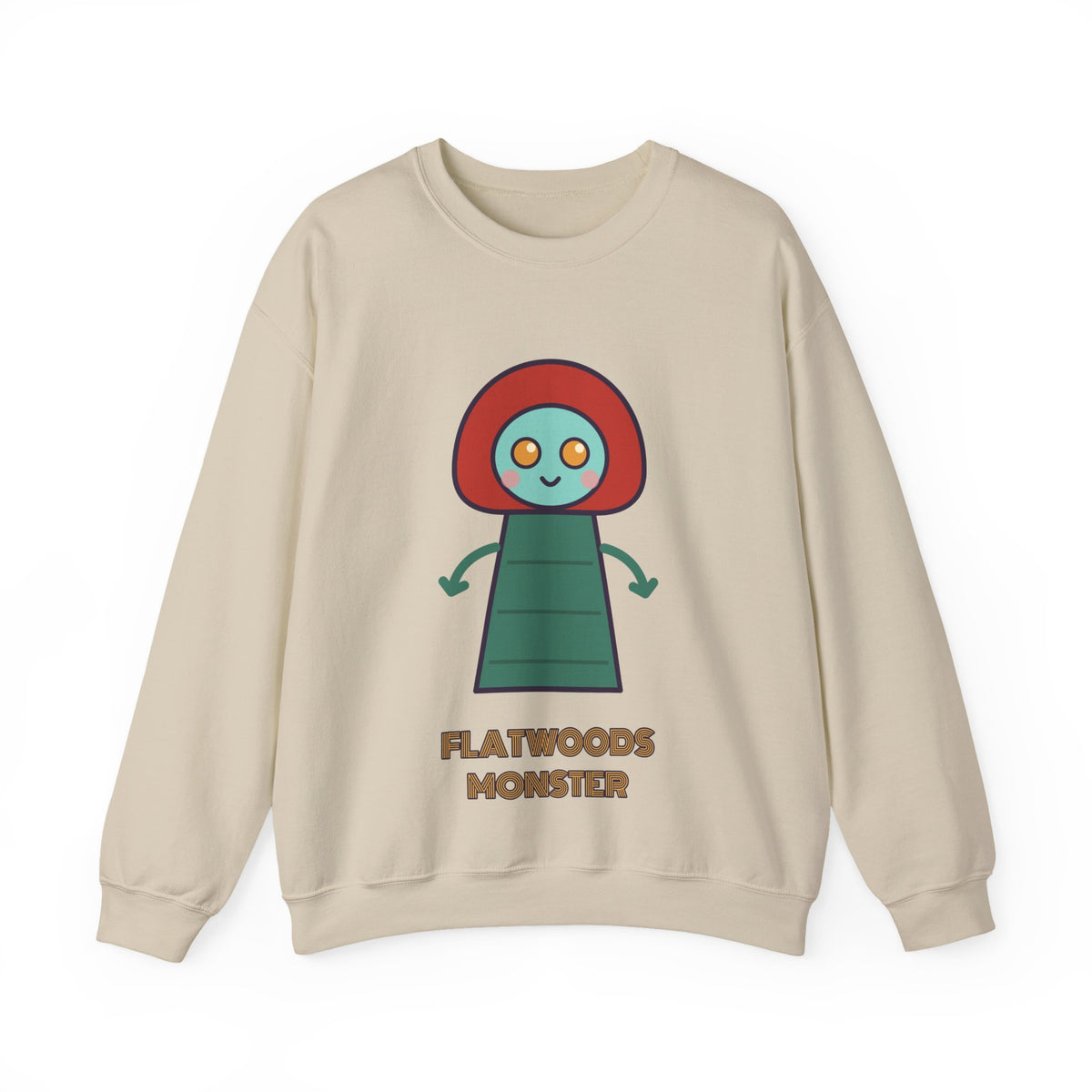 Cute Flatwoods Monster Unisex Graphic Pullover Sweatshirt
