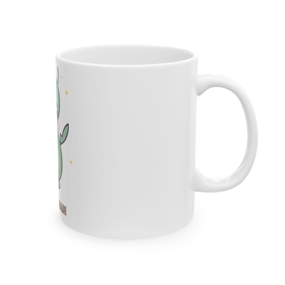 MANTIS MAN Cute Cryptid Ceramic Mug