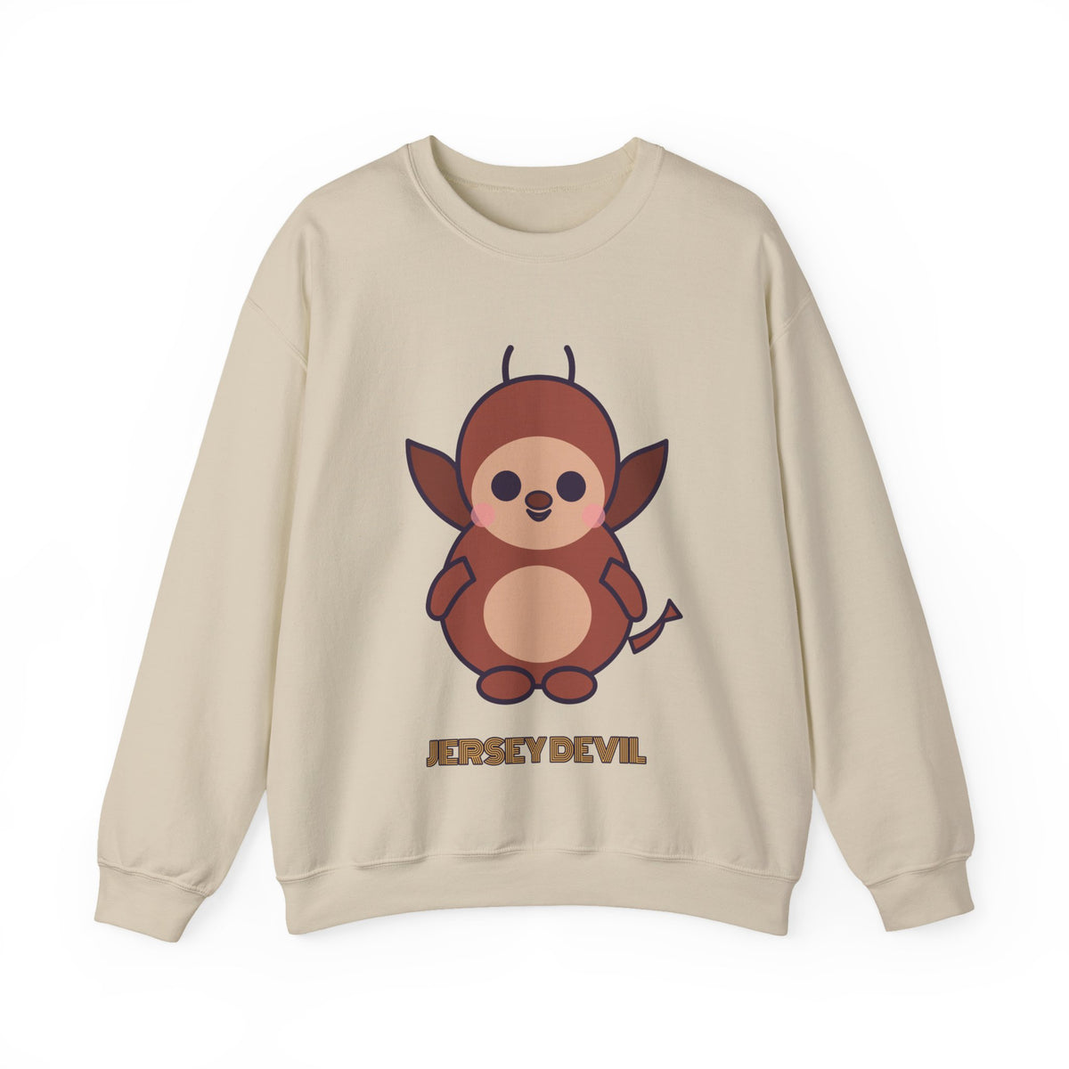 Cute Jersey Devil Unisex Graphic Pullover Sweatshirt