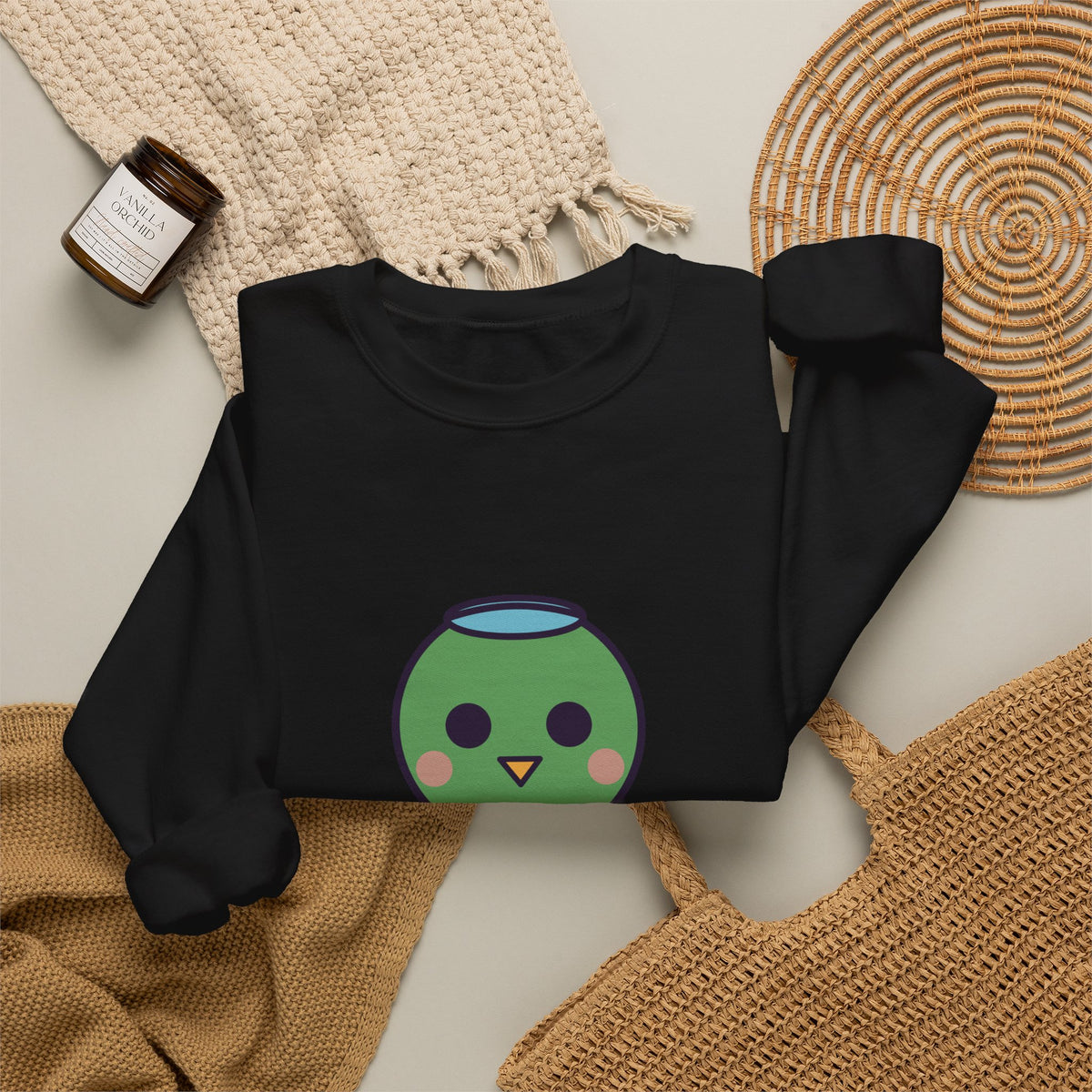 Cute Kappa Unisex Graphic Pullover Sweatshirt