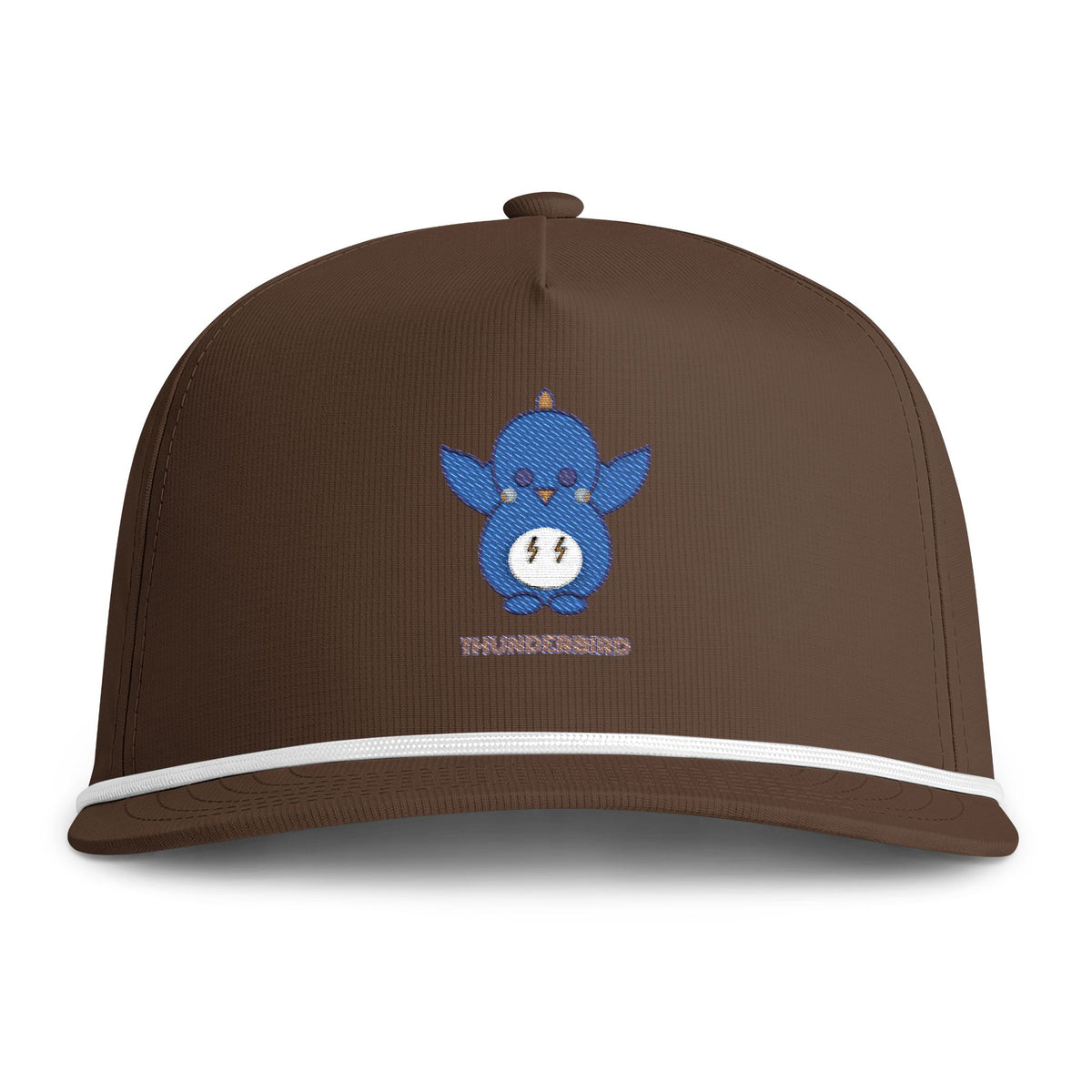 Cute Thunderbird Embroidered Baseball Hat — Sunwashed Rope Cap