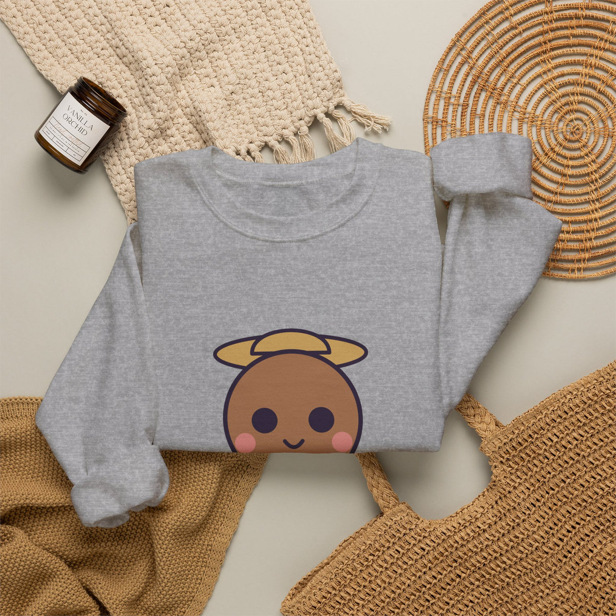 Cute Alux Unisex Graphic Pullover Sweatshirt
